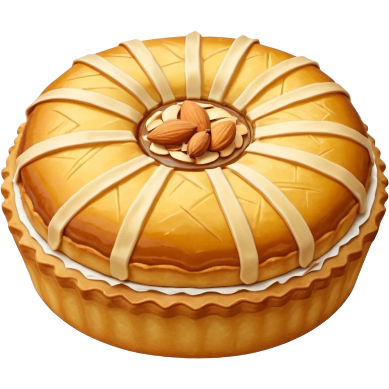 frangipane galette des rois fève emoji