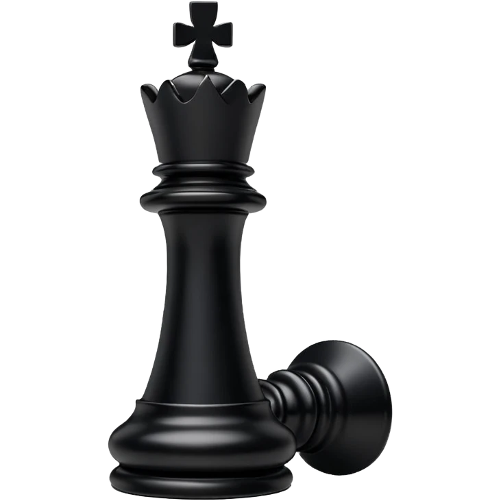 black chess pieces, rook piece emoji
