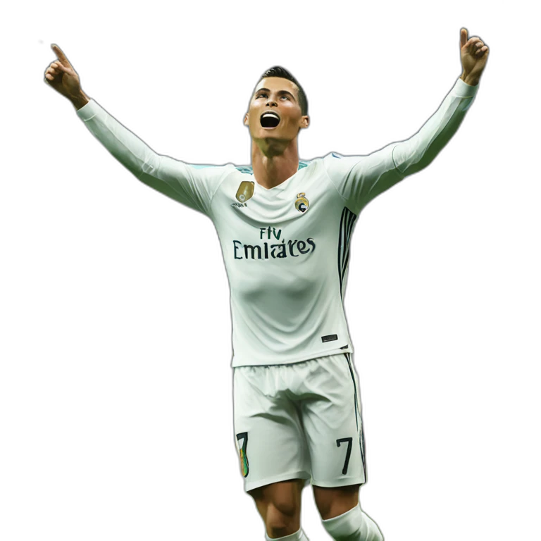 cr7 celebration emoji