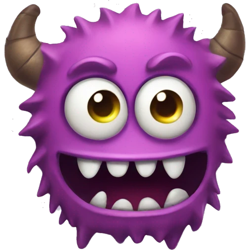 cute monster emoji