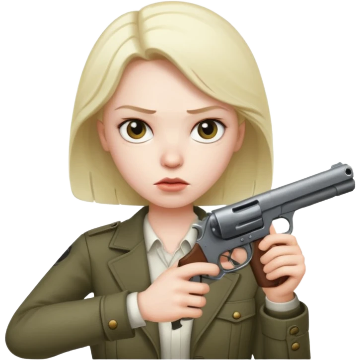 Blow my brains out with gun emoji