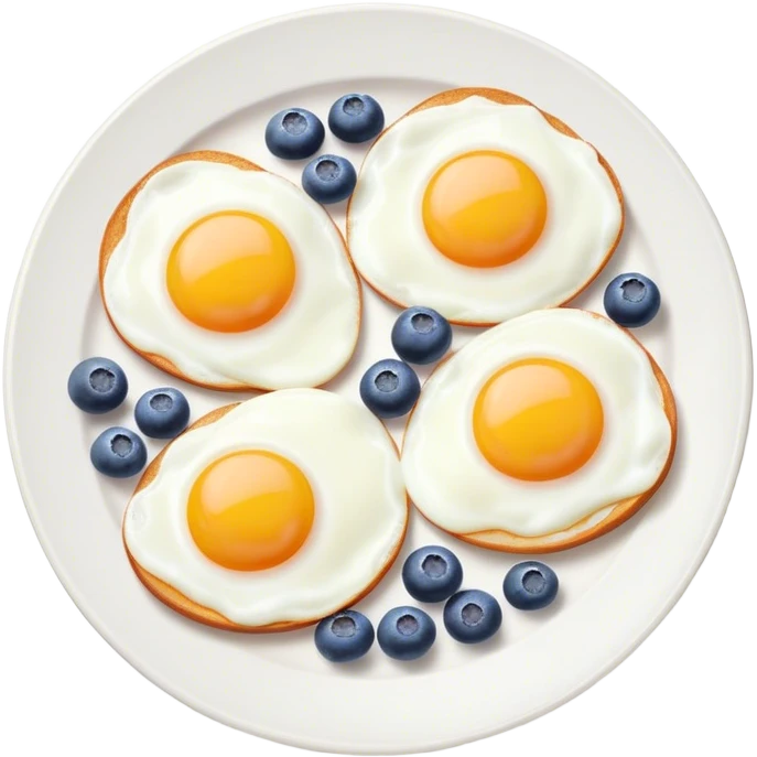 Eggs and Blueberried emoji