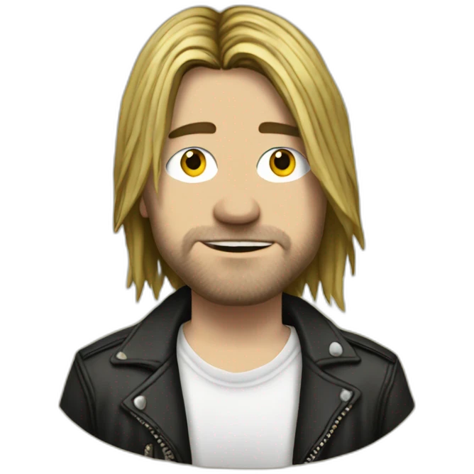Kurt cobain emoji