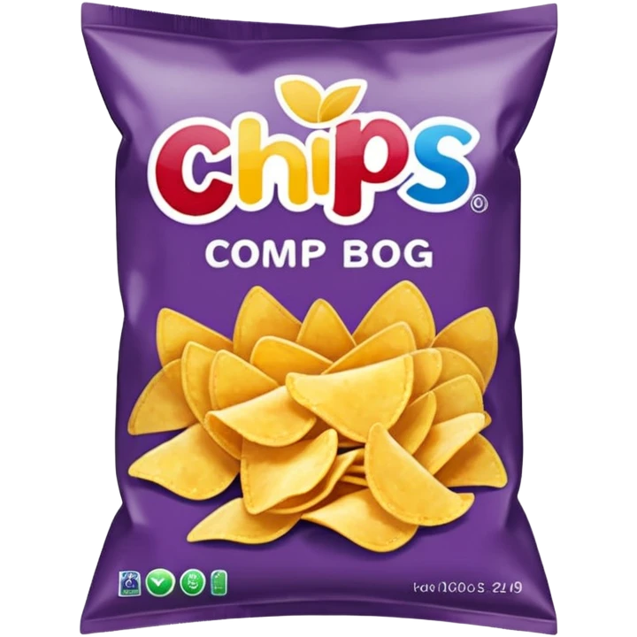 chips bag emoji