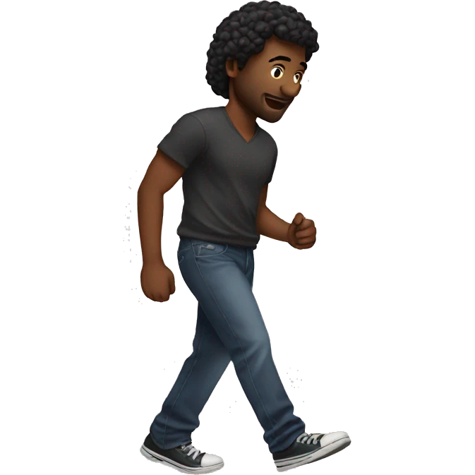 Heart moonwalking  emoji