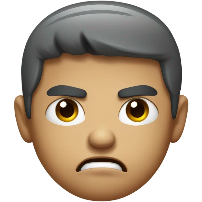 me mad  emoji