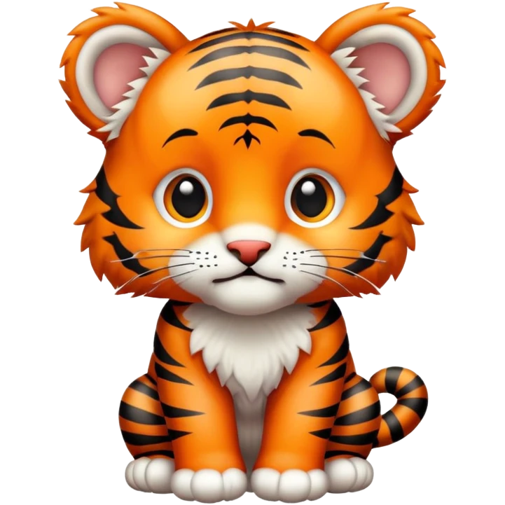 Baby tiger emoji