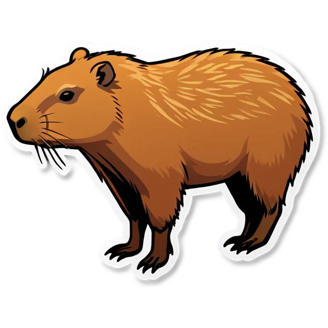 Capybara emoji