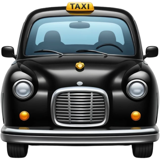 black taxi emoji