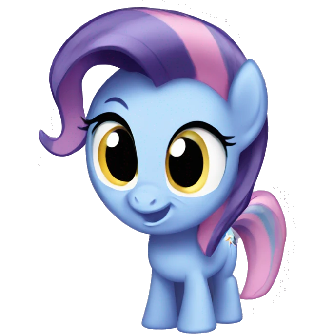 my little pony animated emoji shaking its head yes emoji