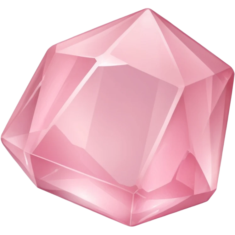 rose quartz crystals emoji