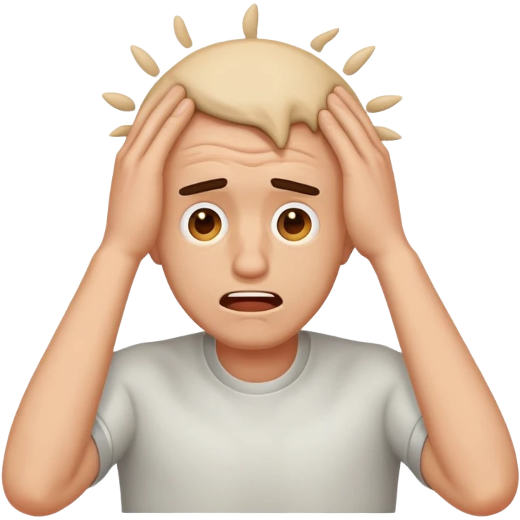 hit his head emoji