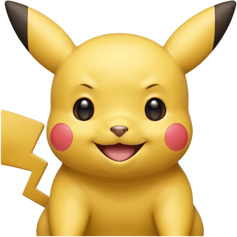 Ash’s Pikachu (hairless) smile ng emoji
