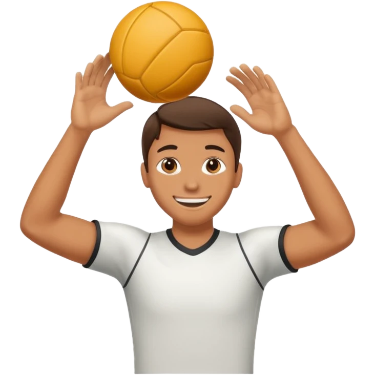 Person catching a ball emoji