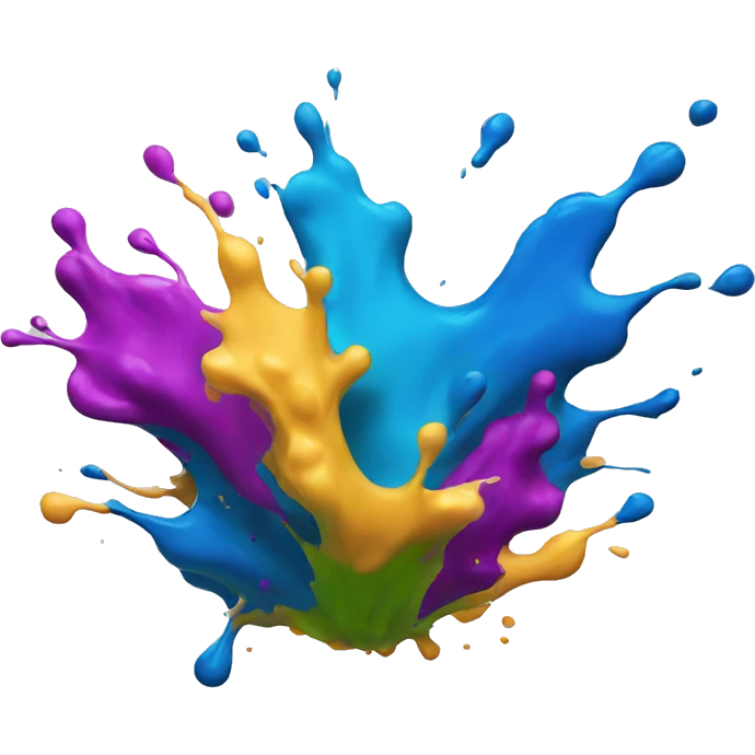 paint splash emoji