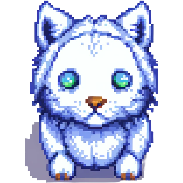 Neon Splash Fantasy Furry Animal Creature  emoji