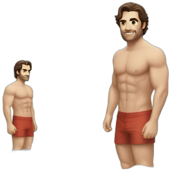 Henry Cavil veiny whole body beach campaign emoji