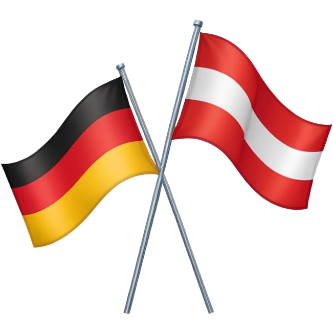 germany austria switzerland flags emoji