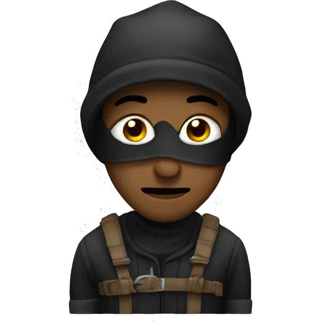 A robber emoji