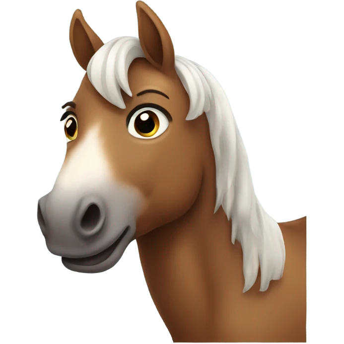 cute horse  emoji