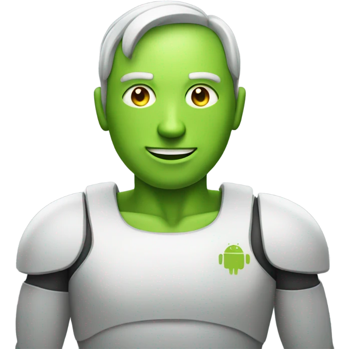 Android apple man emoji