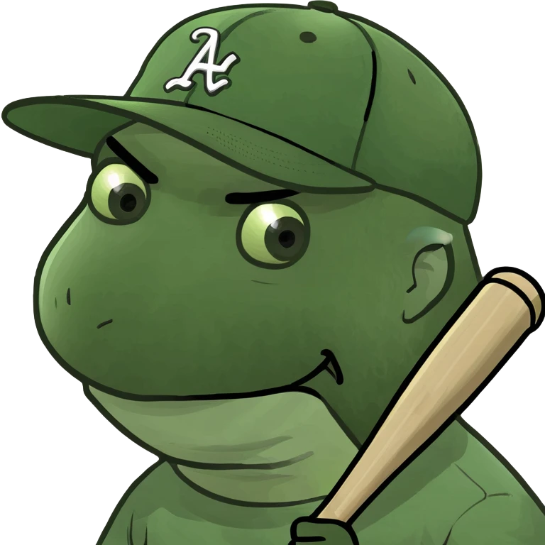 Baseball player winning emoji