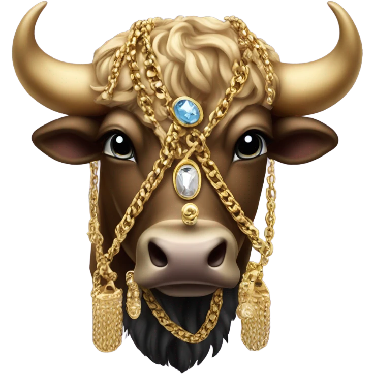 Wealthy buffalo emoji