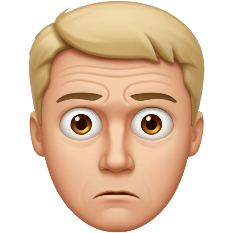 confused man emoji