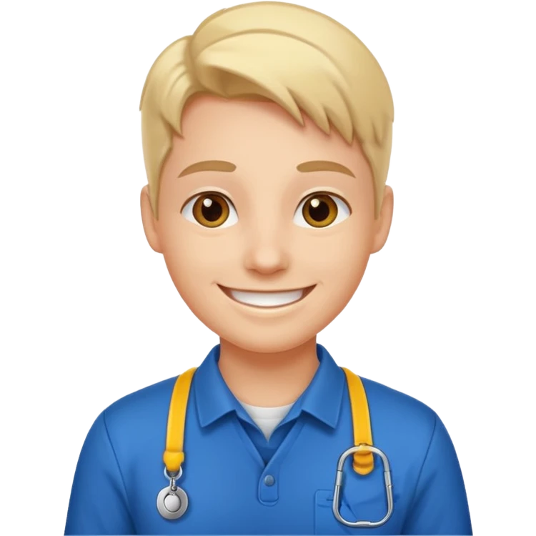 Employee with Lanyards emoji