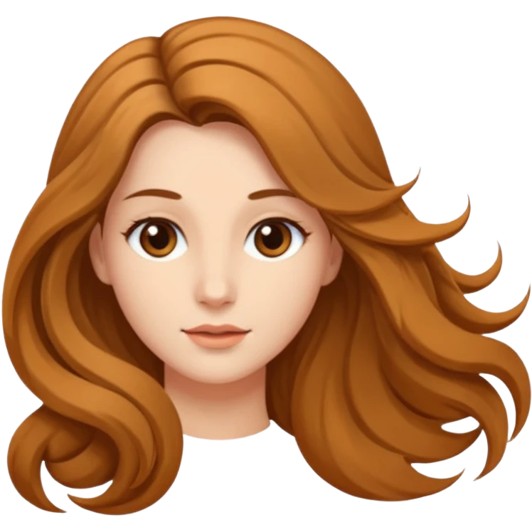  women with open hairs sideways image  emoji