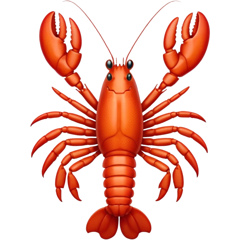 White lobster  emoji