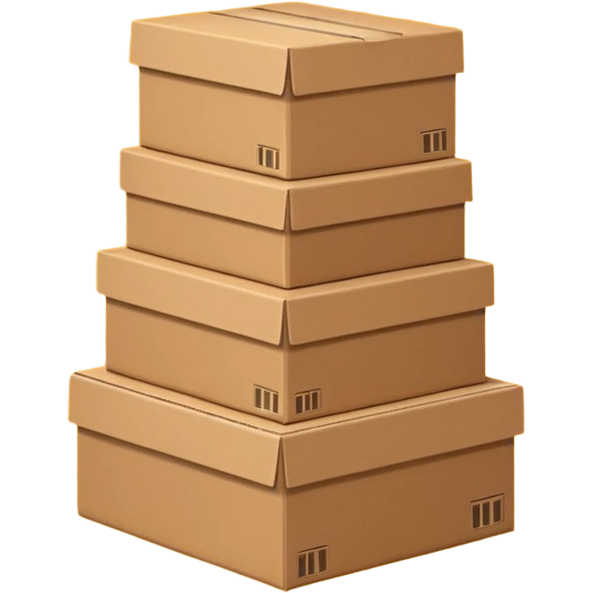 Cardboard boxes emoji