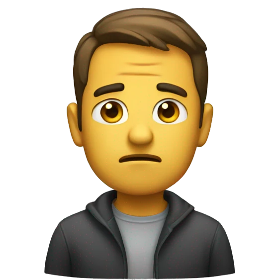 sad developer emoji