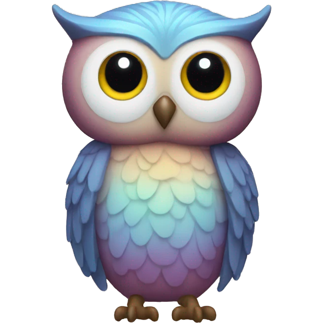 candy night owl emoji