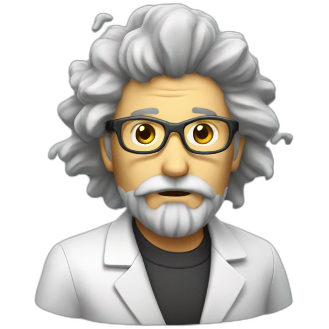 Scientist explosion emoji