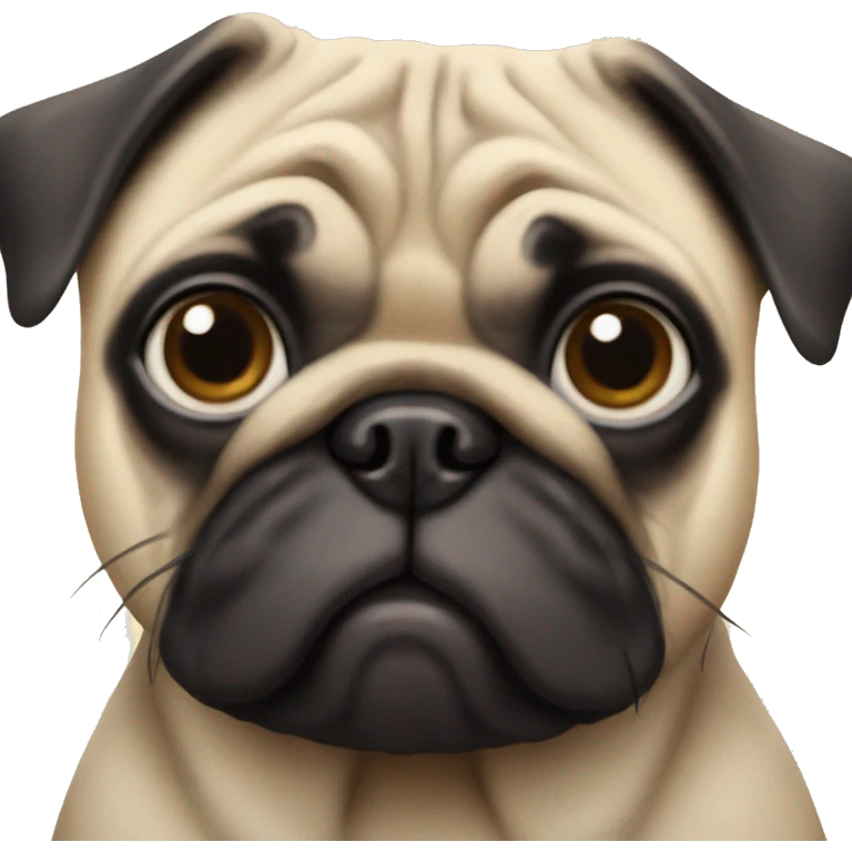 Pug emoji
