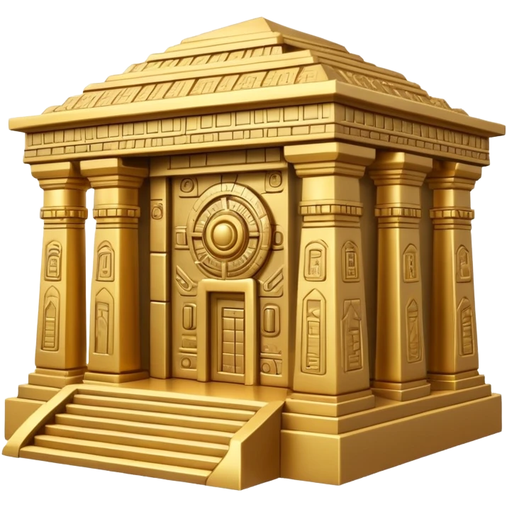 Annunaki gold ancient tech station bulding emoji
