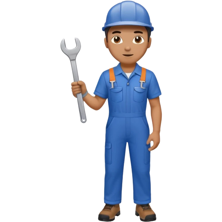 mechanic full body emoji