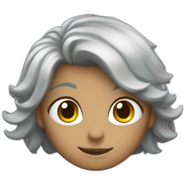 Coeur gris emoji