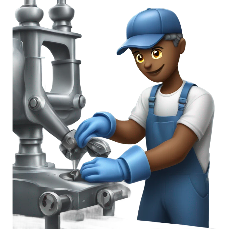 Polishing chum emoji