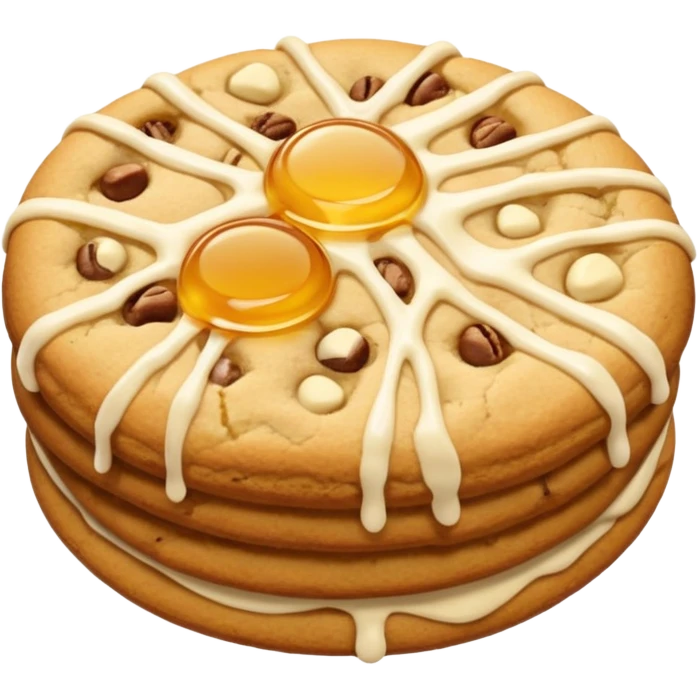 White Choc chip and honey  emoji