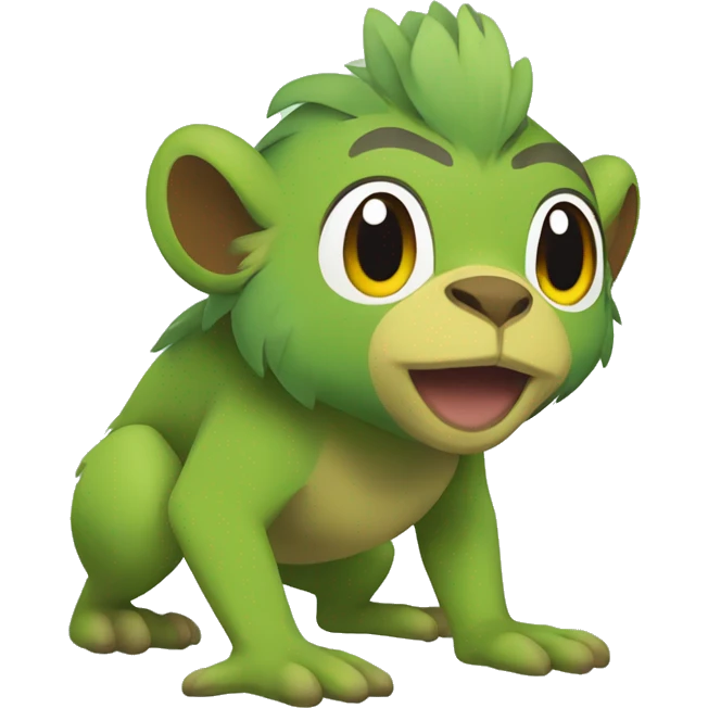 Grookey pokemon emoji