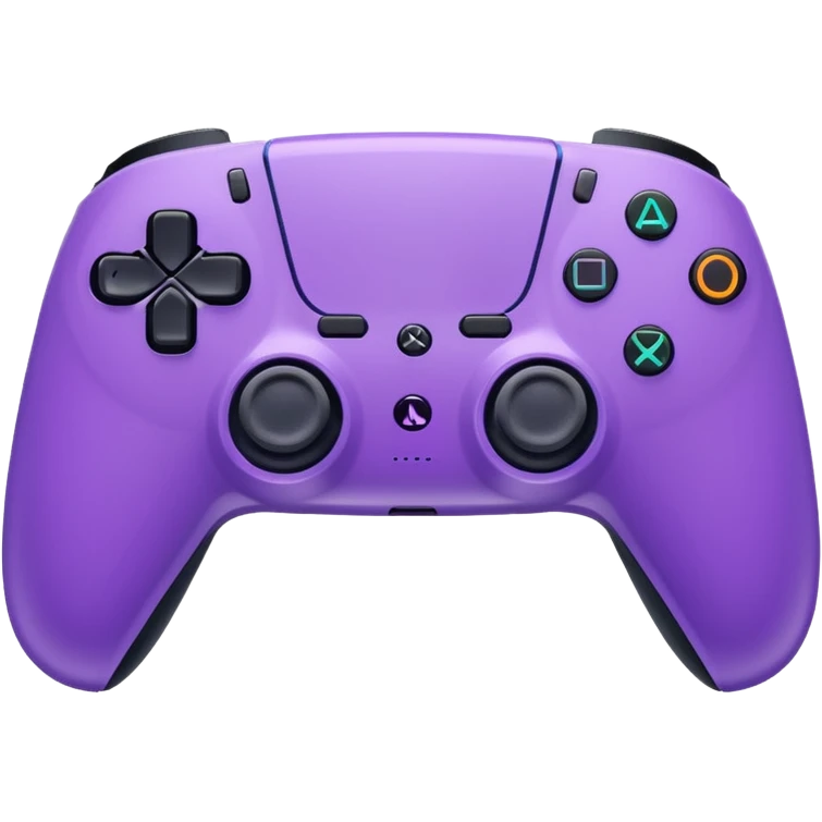 purple ps5 controller emoji