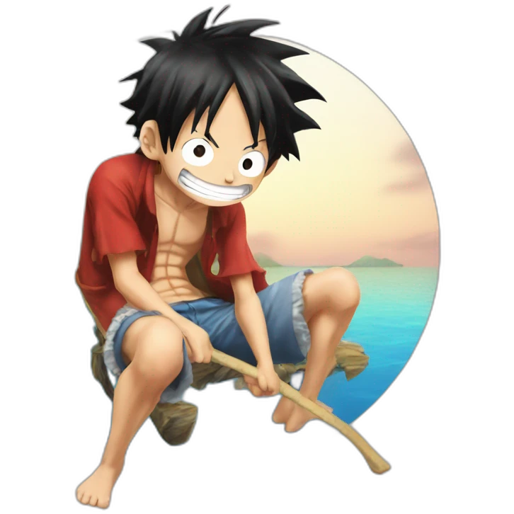 Luffy emoji