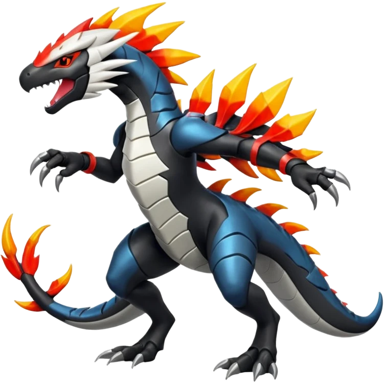 Salandit-Silvally-fusion (full body) emoji