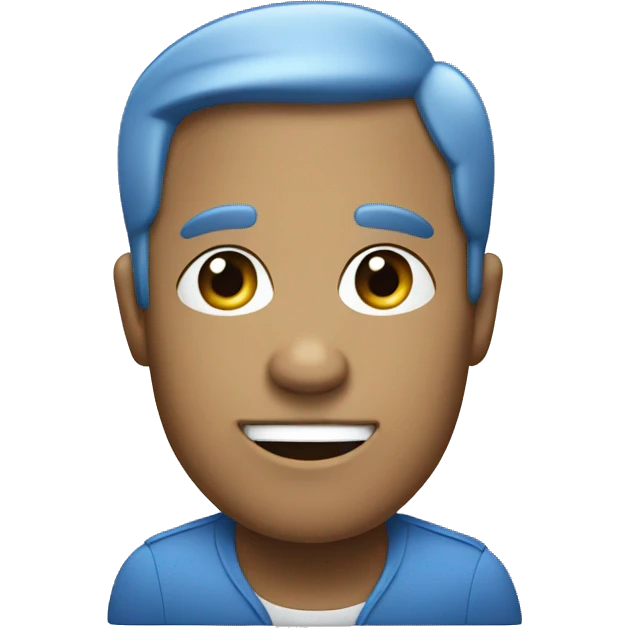 blue mac folder emoji