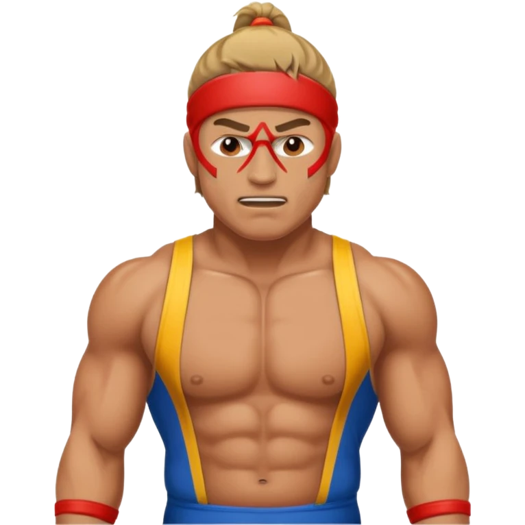 a wrestler emoji