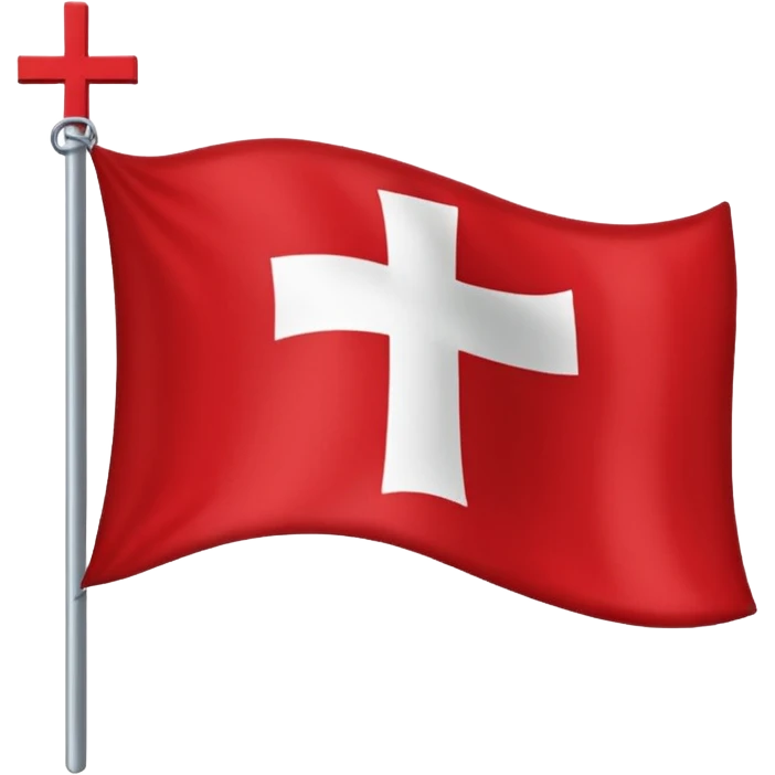 Bandera cruz de borgoña emoji