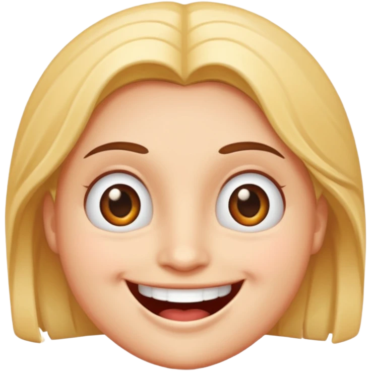 Boomganza character, smiling face emoji