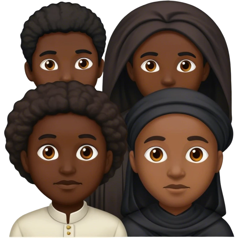 Four blacks prophets emoji